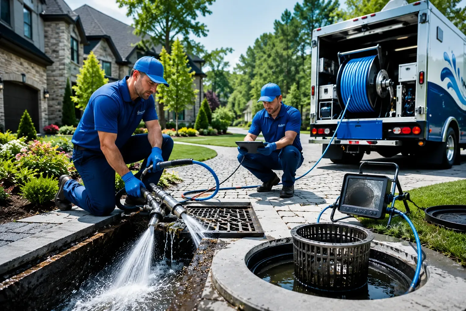 Local outdoor drain cleaning professionals in Anchor, IL