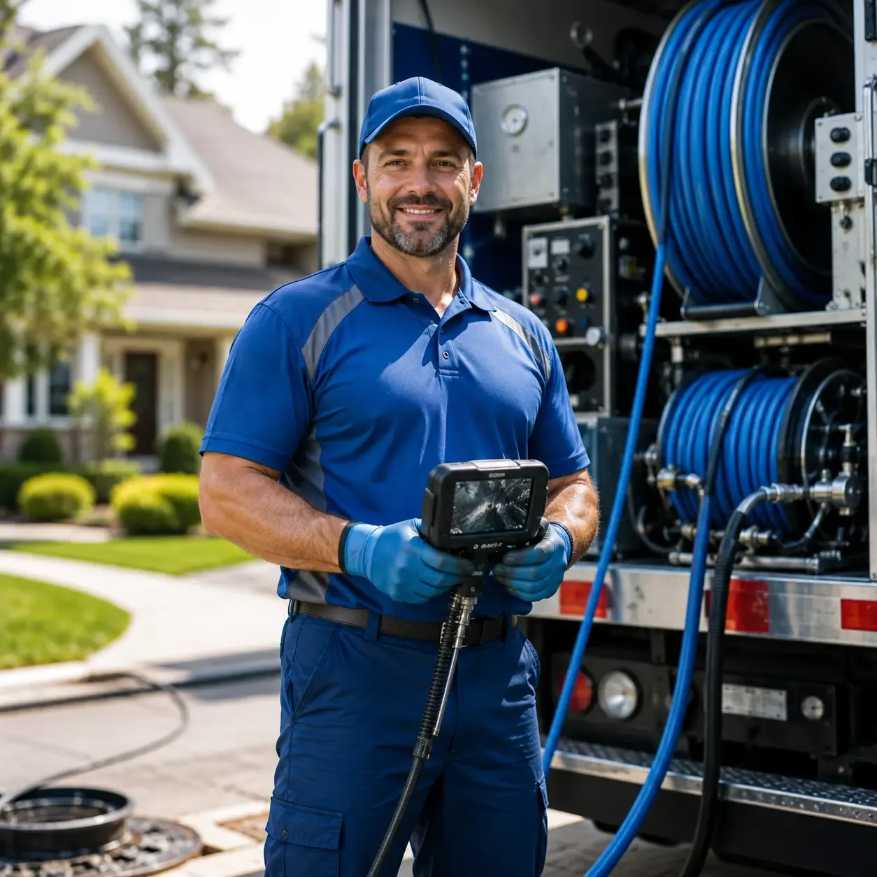 Local outdoor drain cleaning specialists in Anchor, IL